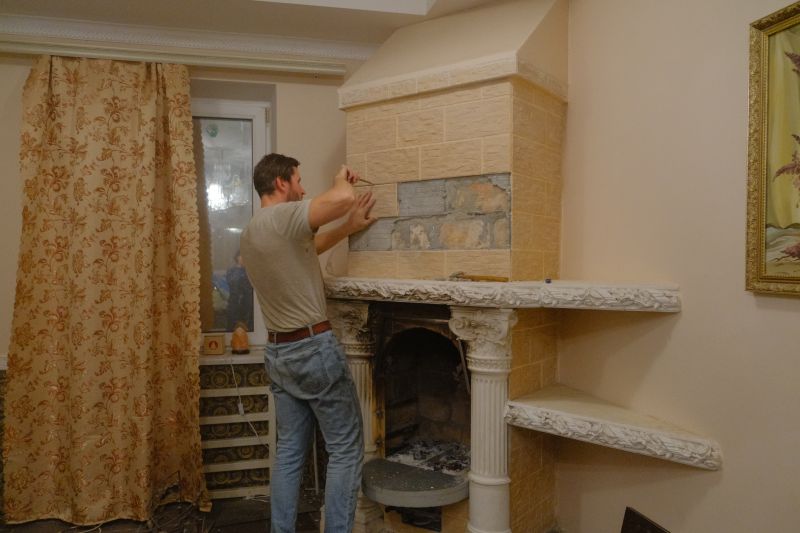 Fireplace Refacing Process